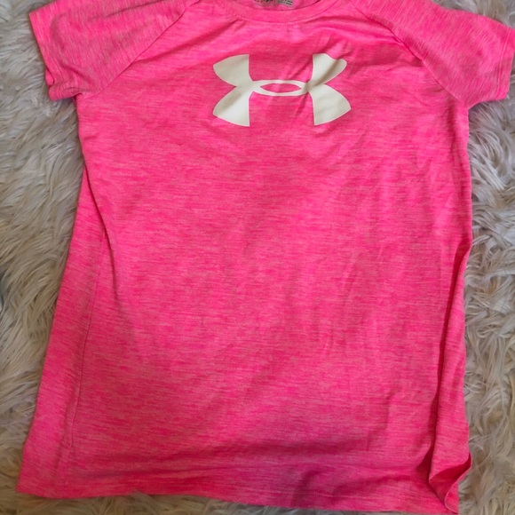 pink under armor workout shirt - Picture 1 of 3